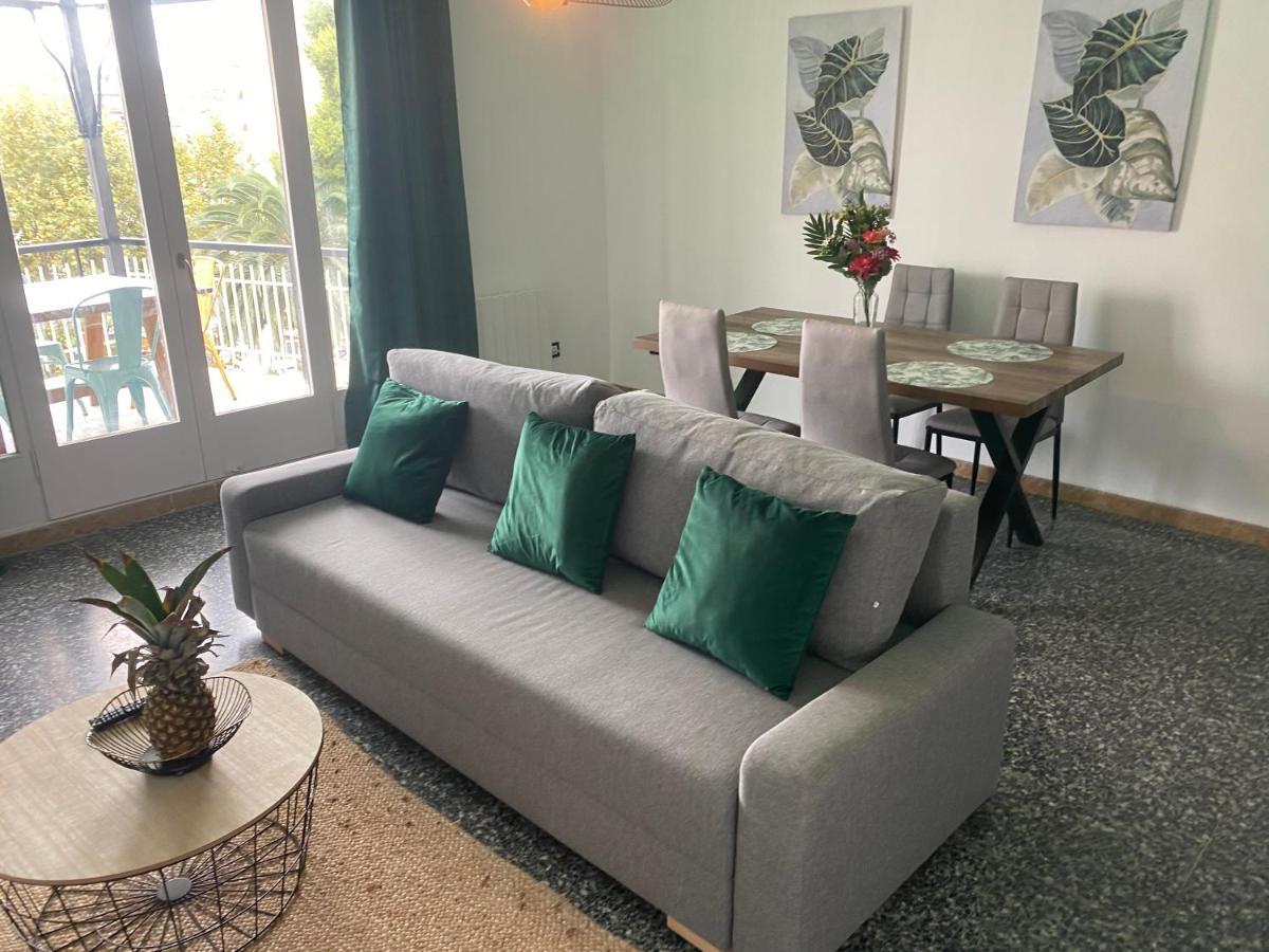 Salou : Spacieux Appartement 100 M2 Vue Sur Mer Bagian luar foto