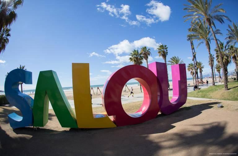 Salou : Spacieux Appartement 100 M2 Vue Sur Mer Bagian luar foto